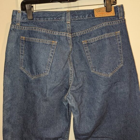 Liz Claiborne Relaxed Fit Vintage Original High Rise Waisted Mom Jean Pant Short - Picture 4 of 4